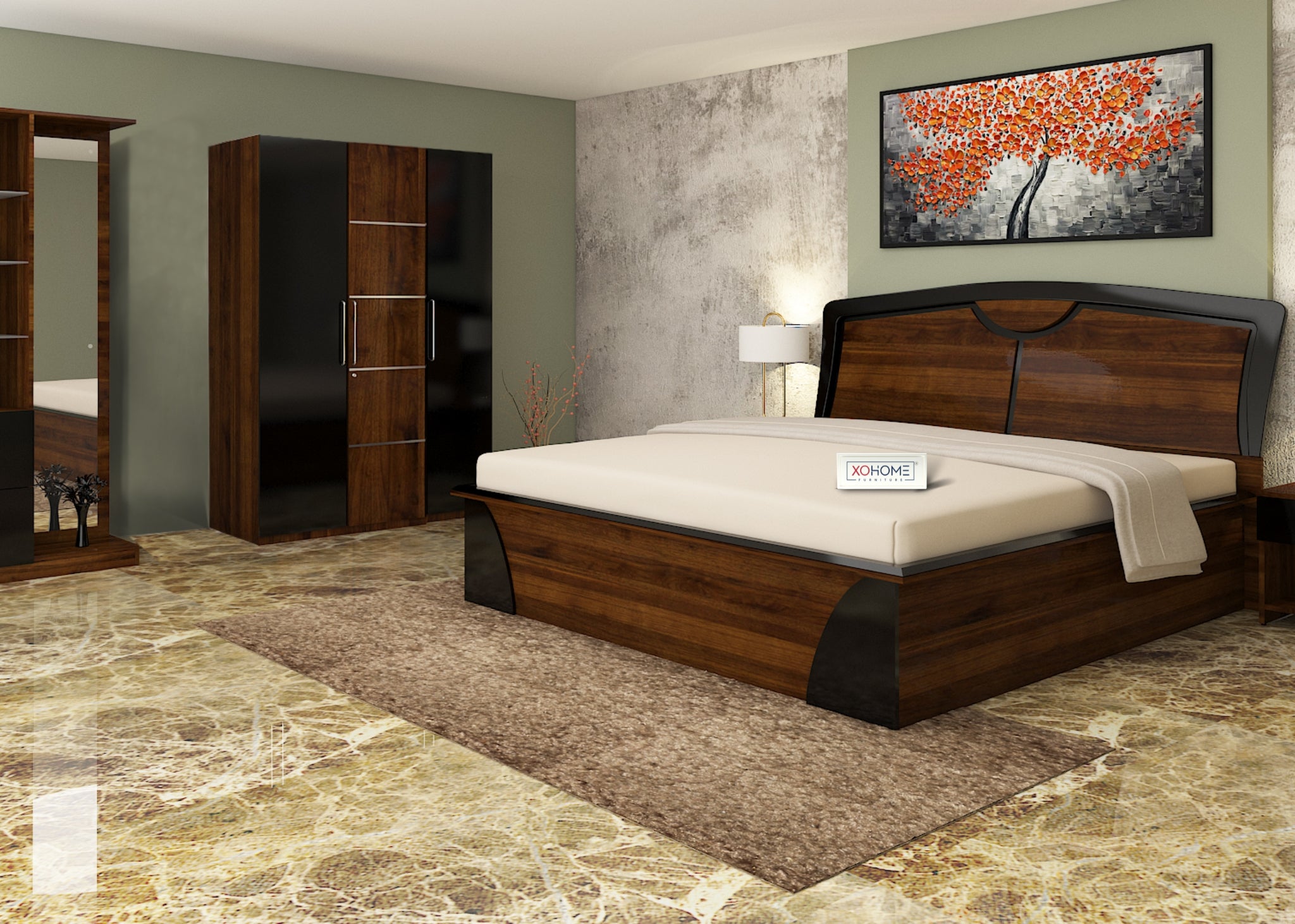 Wooden Bedroom Set